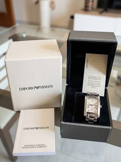 Emporio Armani Classic Watch - 100% Original Complete Box & CardAd