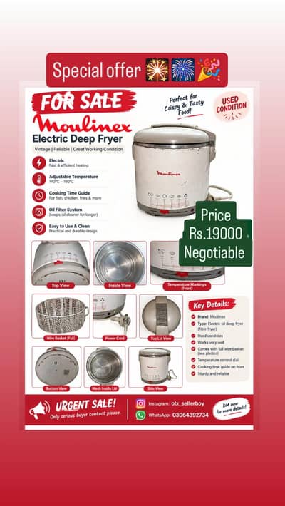 Elecctric Deep fryer