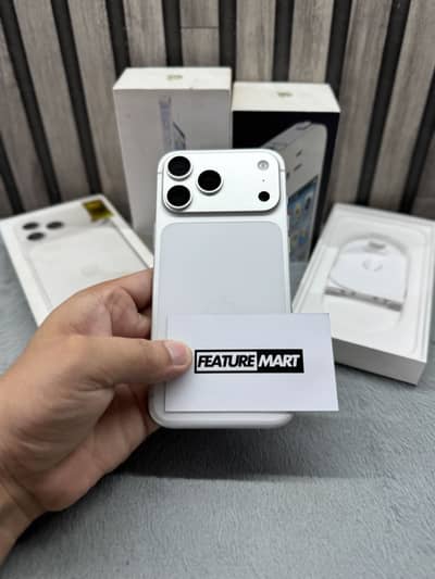 17 Pro Max | 256GB | PTA Approved | 55 Cycle | Silver | Apple iPhone