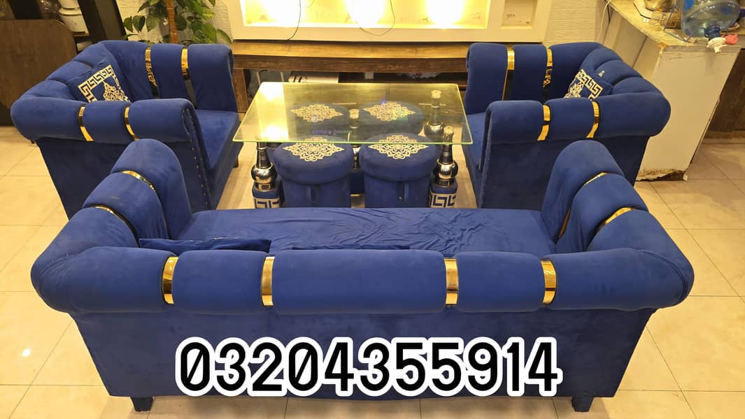sofa set & table and stool 0