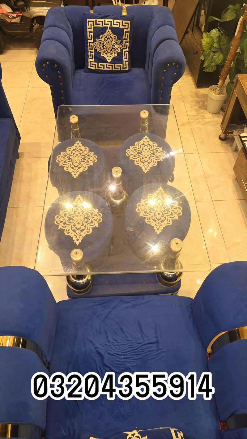 sofa set & table and stool 1