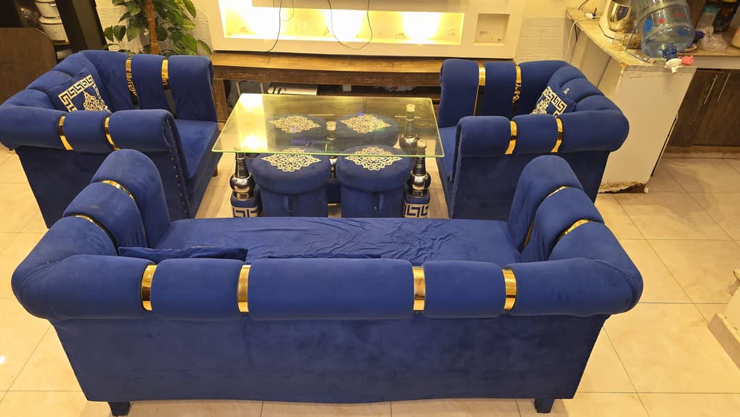 sofa set & table and stool 8
