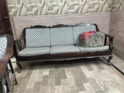 strong wood sofa set 5 seater watch then buy