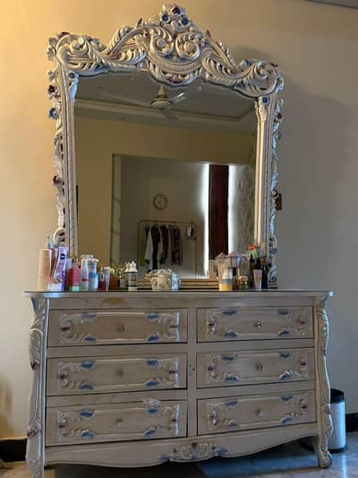 Chanioti style bed and Dressing table