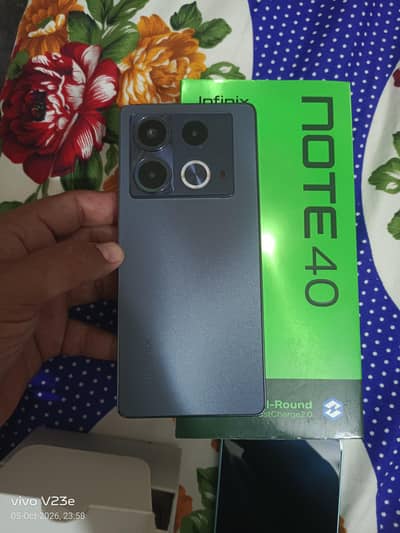 Infinix Note 40 10/9 condition full. l box  urgent sale only ring ruff