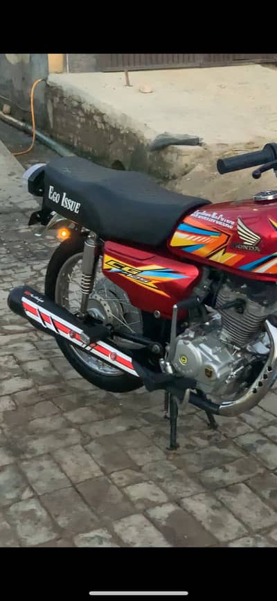 Honda CG 125 Full Ultar bike modified exchange possible