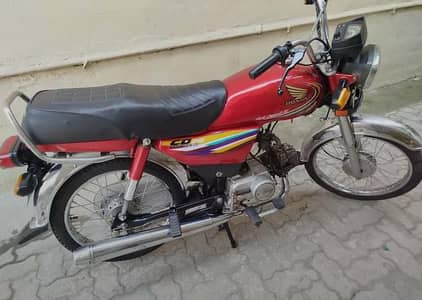 Honda CD 70 bike model 2015