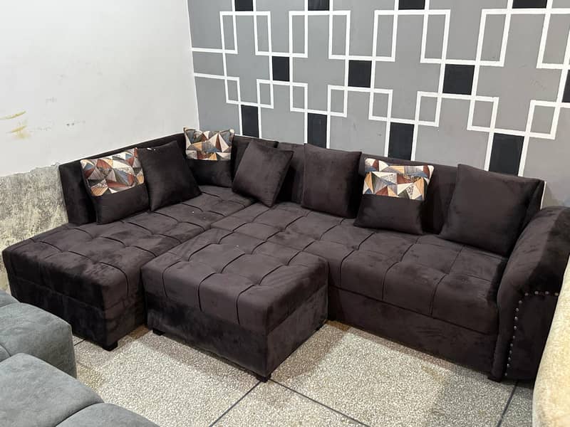 L shape sofa 7 seater 0