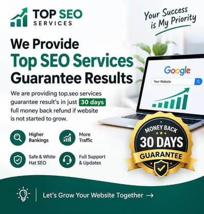 TOP SEO SERVICES GUARANTEE RESULTS