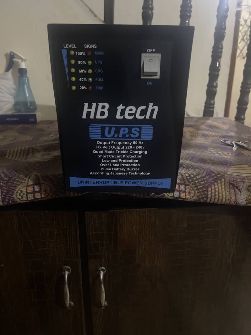 Hb Tech china ups 0