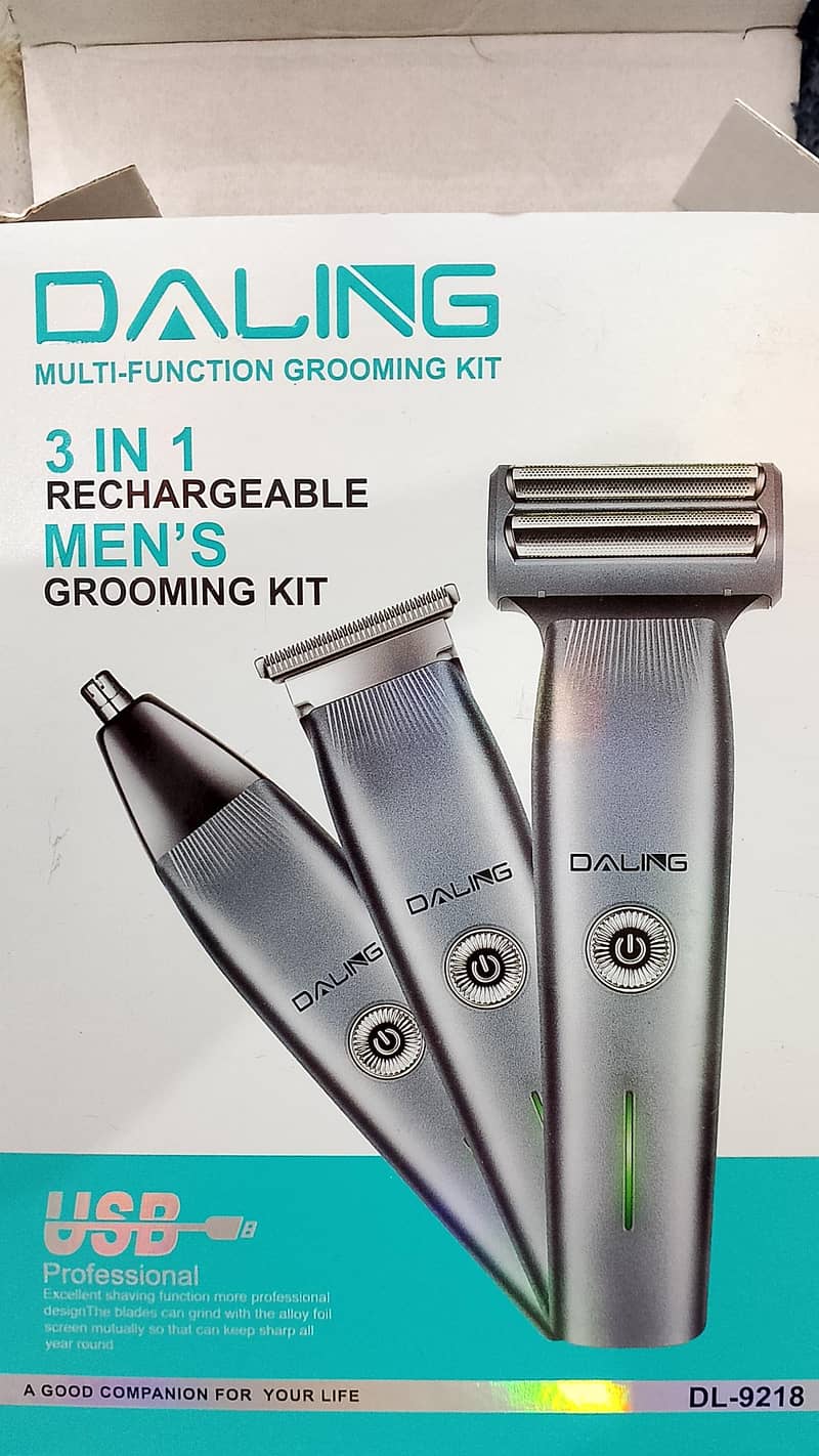 Daling 3 in 1 multi function grooming kit 0
