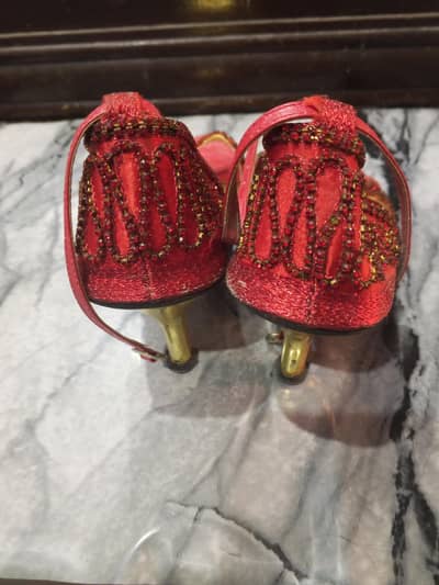 bridal red heels