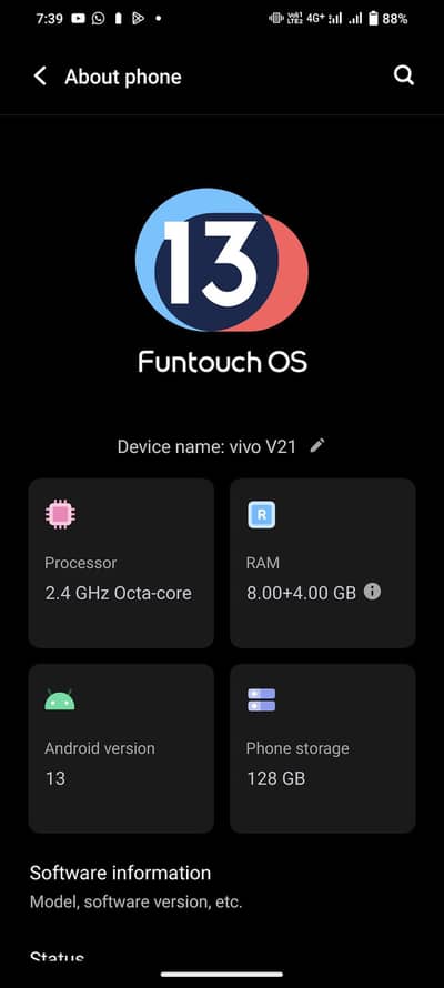 Vivo V21