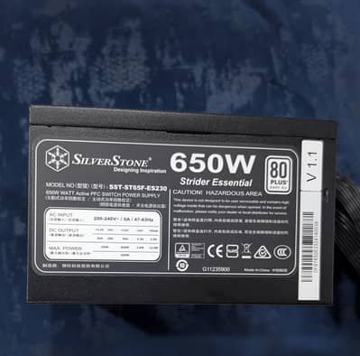 SilverStone 650W Power Supply open box