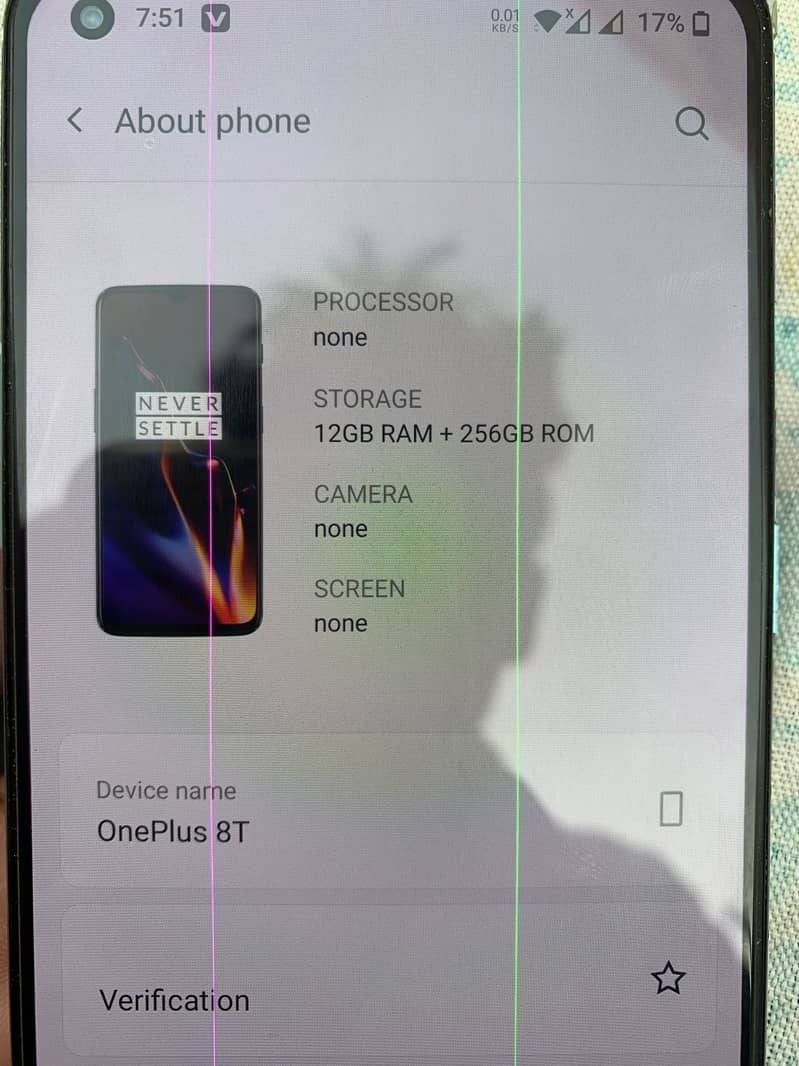 One Plus 8T 7