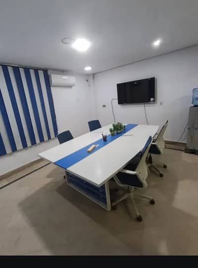 4500 Sq Ft VIP Fully Furnished Office For Rent - Johar Town - Near Emporium Mall & Doctors Hospital - First Floor - 40 to 50 Seating - Rs. 4.20 Lac*
