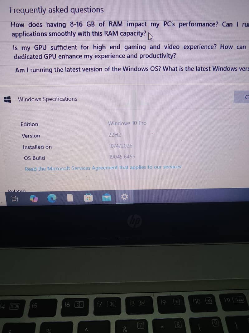 HP elite book 4