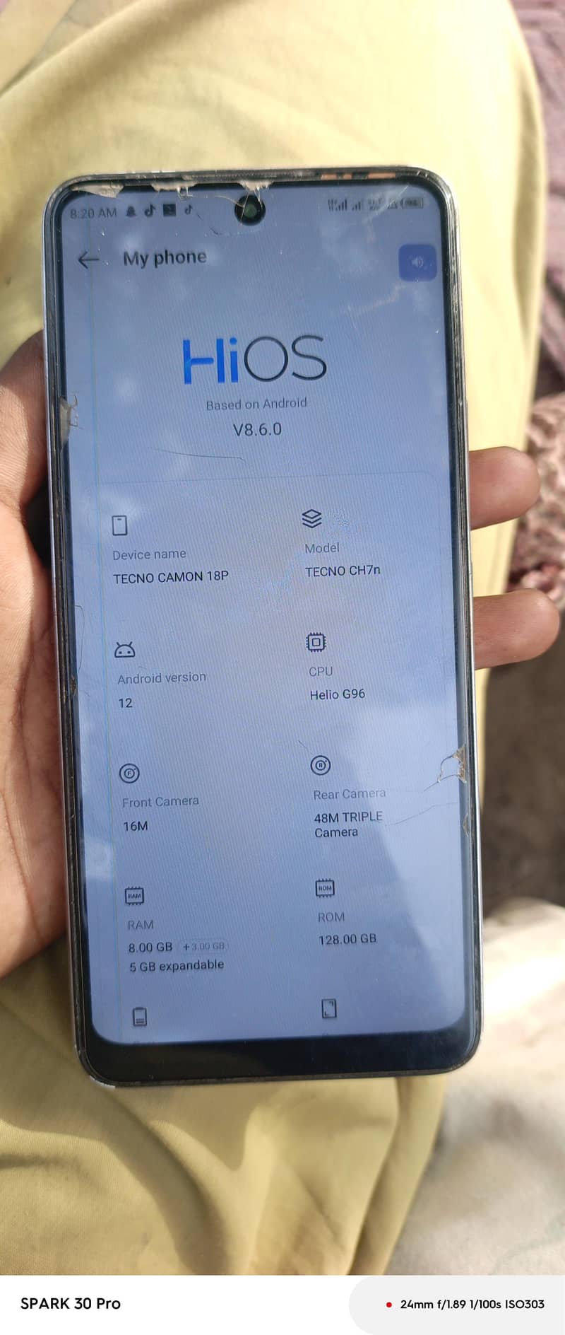 Tecno CAMON 18T 5