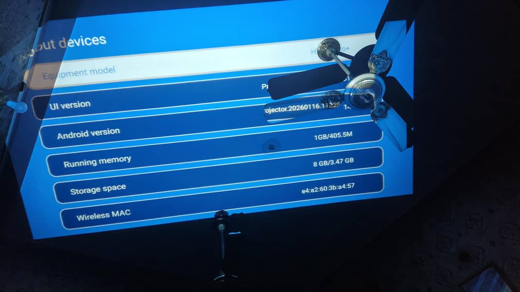 Smart Android Projector premium version 14.0 home Led 5
