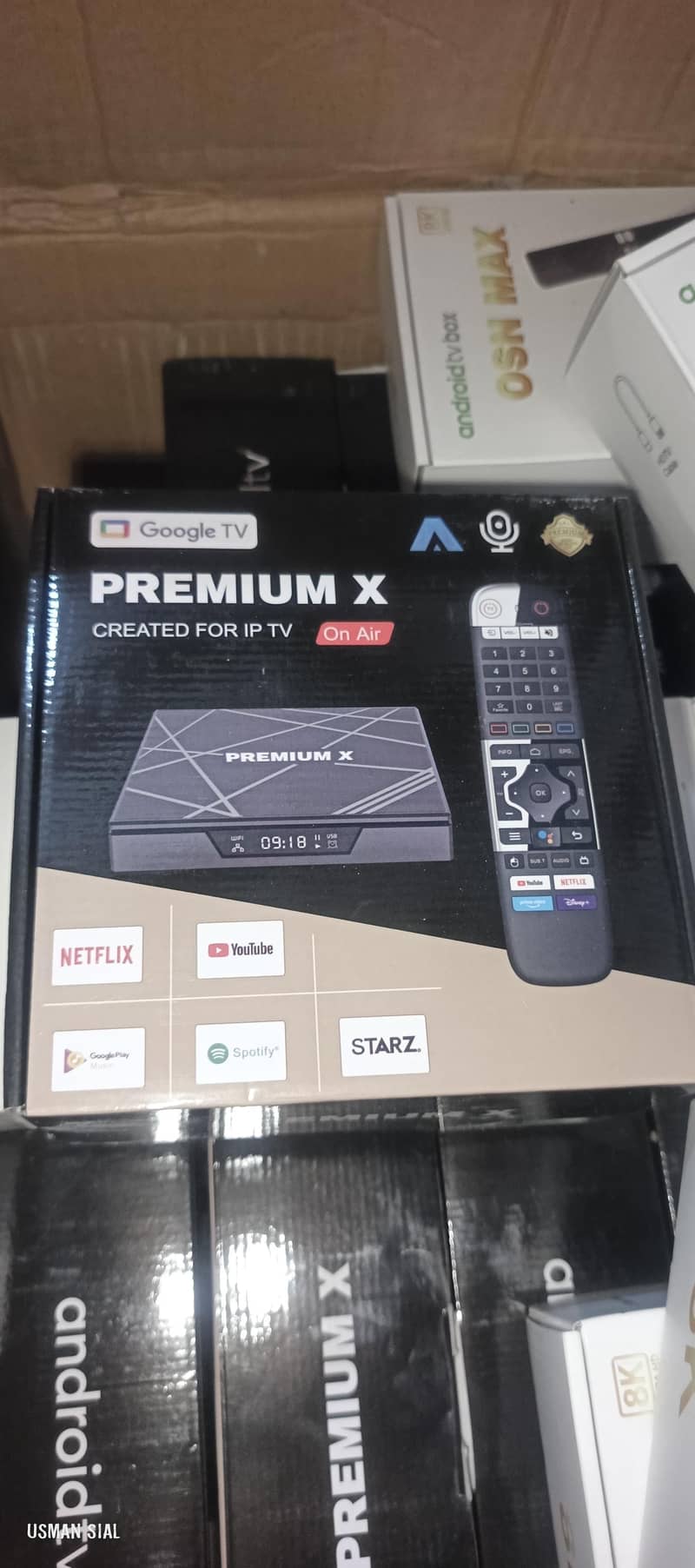 Premium X  Big Remote Android Box 0
