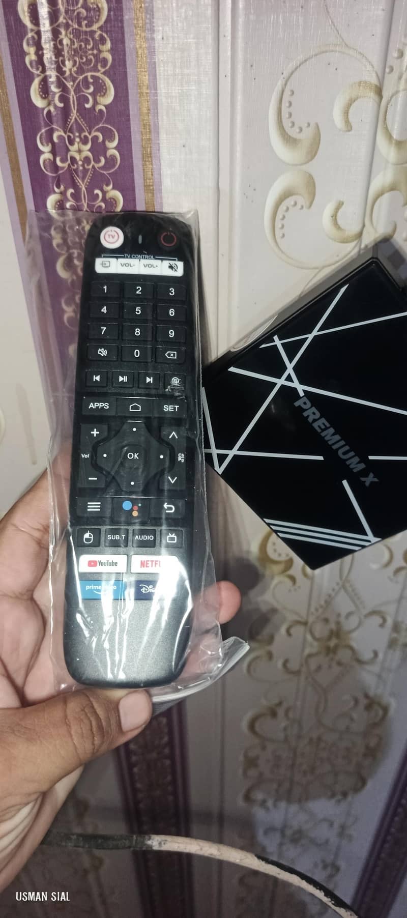Premium X  Big Remote Android Box 5