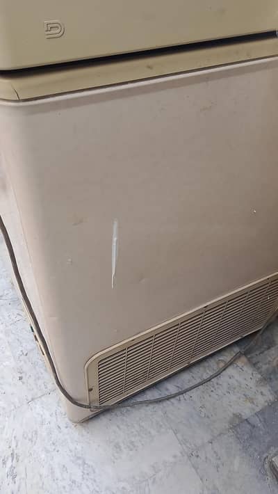 deep freezer and refrigerator