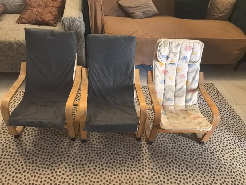IKEA 3 Chairs 0