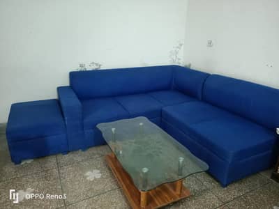 L shaped large size sofa for sale