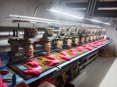 12 Head Embroidery Machine For Sale Price 10Lakh-Sanda Lahore
