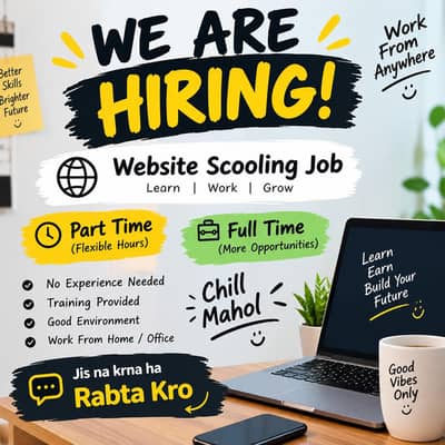Online Website Work – Part Time & Full Time Jobs