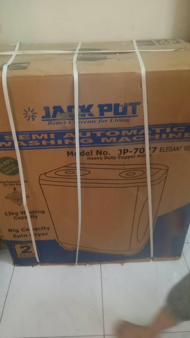 JACK POT WASHING MACHINE 1