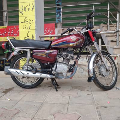 Honda CG 125 2019 Model in Good Condition