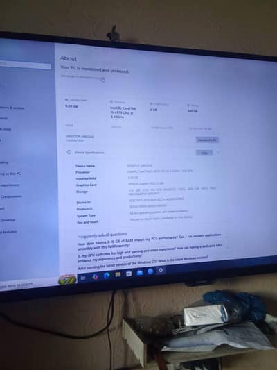 Dell PC Core I5 4th Generation all ok gaming