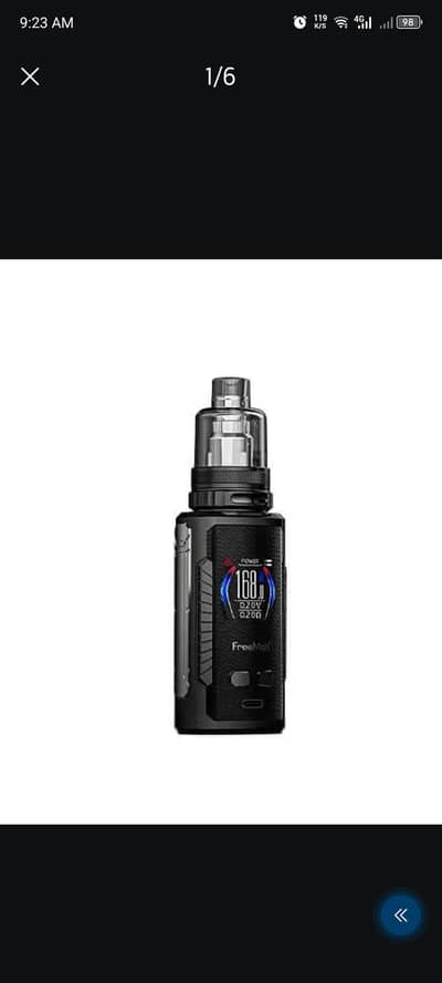 Freemax Maxus Max Pro 168W Kit  3 month used  with mango flover