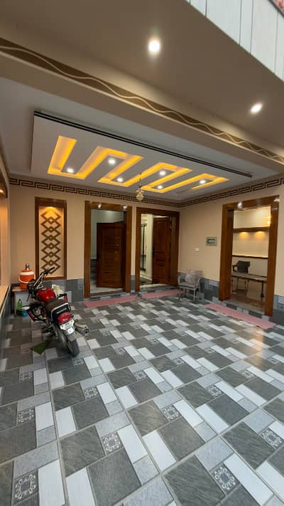 7 MARLA BRAND NEW DOUBLE UNIT HOUSE FOR SALE IN JINNAH GARDEN | NEAR TO MALL IMARAT