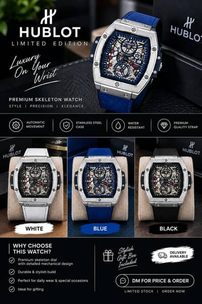 PREMIUM SKELETON WATCH