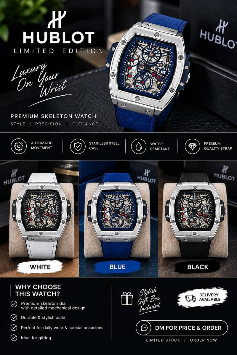 PREMIUM SKELETON WATCH 0