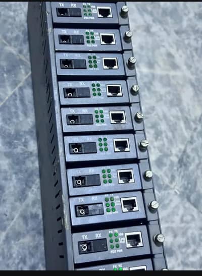 14 Slot Media Converter Rack Chasis Case