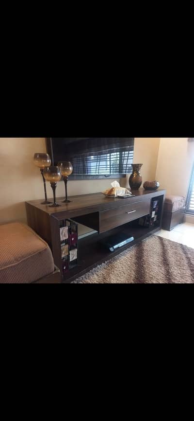TV console table + two settees