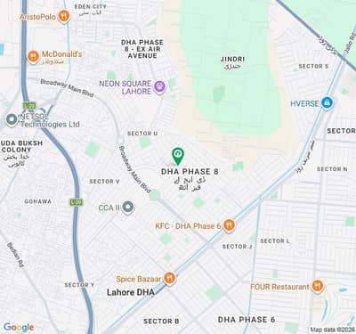 16 Marla Commercial Plot In Central DHA Phase 8 - CCA 1 For sale