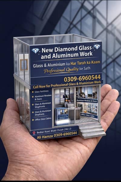 Glass & Aluminium Work | Windows, Doors, Partitions & Shopfronts