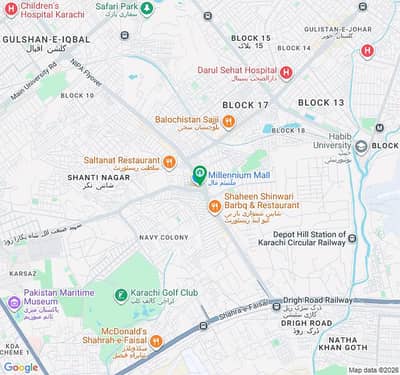Premium 3-Bed Lakhani Presidency Spacious 3200 Gulshan Iqbal Block 10A