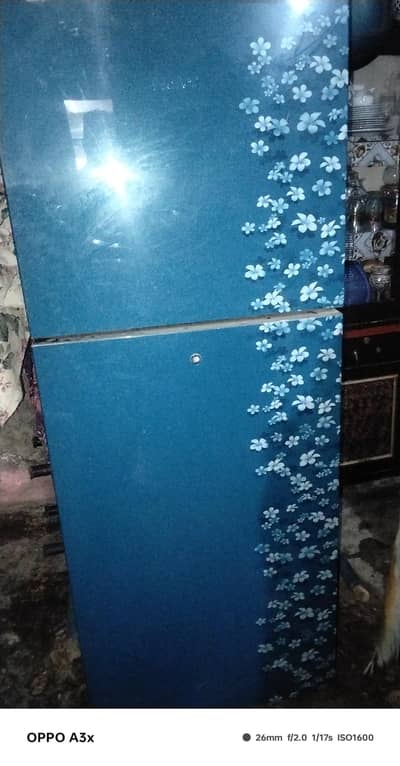 argent sall Haier full size refigerator
