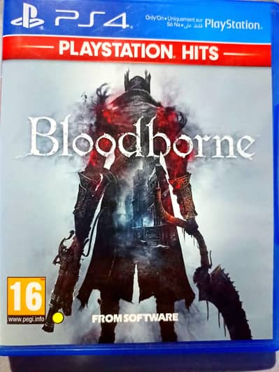 Bloodborne PS4 disc game blu-ray