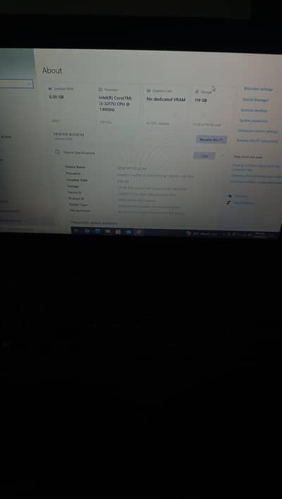 intel core i3-3thGen 6GB RAM Dell Laptop
