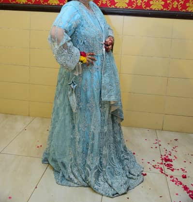one time wear open gown maxi
