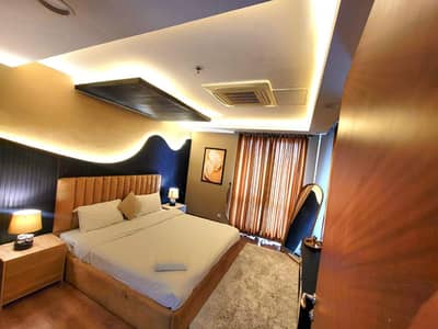 Luxury 1 BHK Apartment Gold Crest DHA Per Day Rent