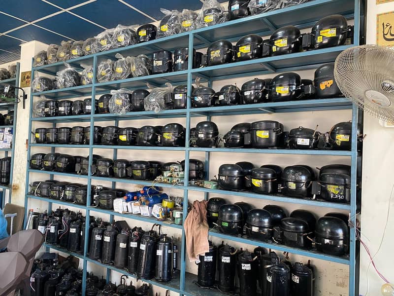 Semi seald compressor 1