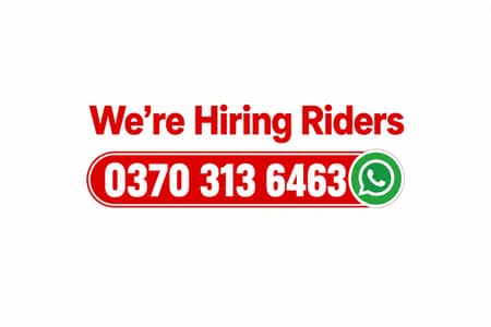 Riders Required For Food Tiffin Delivery