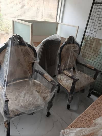 Premium Executive Vintage Sofa Chairs (Pair of 2) - Unused & Fresh